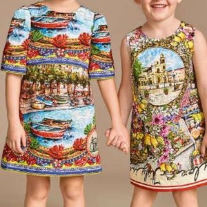 dolce & gabbana girls dress